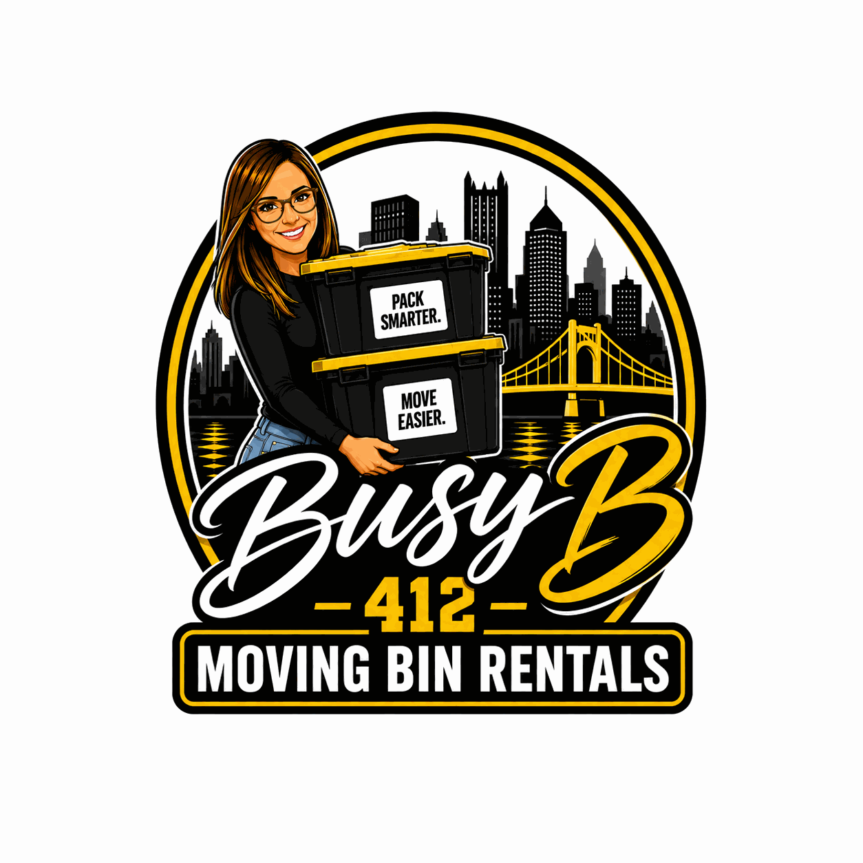 Busy B 412 Moving Bin Rentals